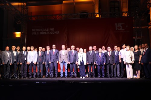 15 Temmuz Demokrasi ve Milli Birlik günü kapsamında düzenlenen tören İl J.K.Alb.Sn. Ahmet ÇETİN ve il protokolünün katılımıyla icra edilmiştir.