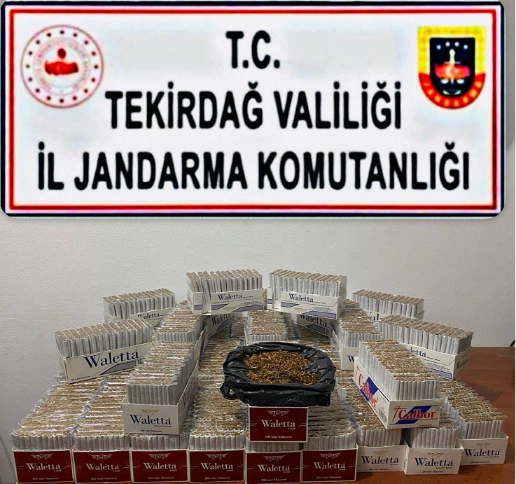 Komutanlığımızca TCK-191, 5607, 4733 ve 6136 SKM kapsamında Çorlu, Kapaklı, Muratlı ve Hayrabolu İlçelerinde ele geçirilen malzemelerdir.