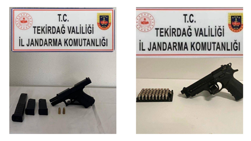 Komutanlığımız unsurlarınca Süleymanpaşa, Çorlu, Kapaklı, Ergene ve Malkara İlçelerinde ele geçirilen malzemelerdir.